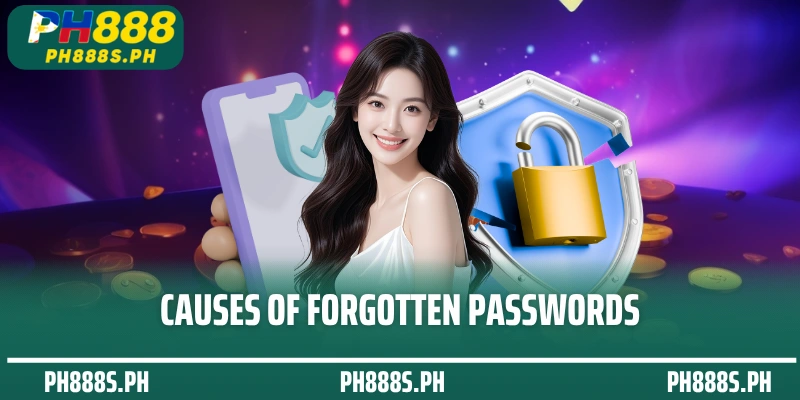 Causes of forgotten passwords