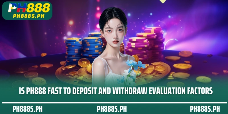 Is PH888 fast to deposit and withdraw evaluation factors