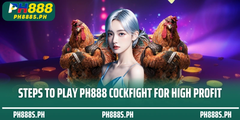 Steps to play PH888 Cockfight for high profit