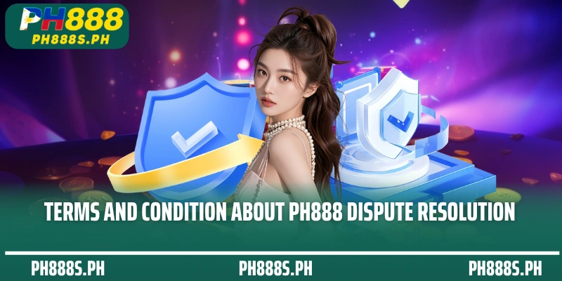 Terms and condition About PH888 dispute resolution