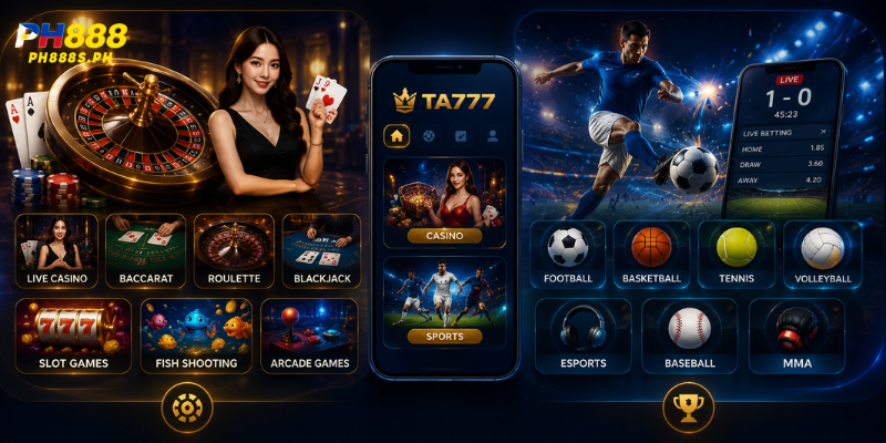 Features Available on the TA777 official link